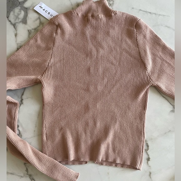 Kendall & Kylie Cutout Mock Neck Sweater - Picture 4 of 5